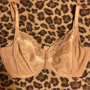 NWOT Wacoal Underwire Nude Bra 32G